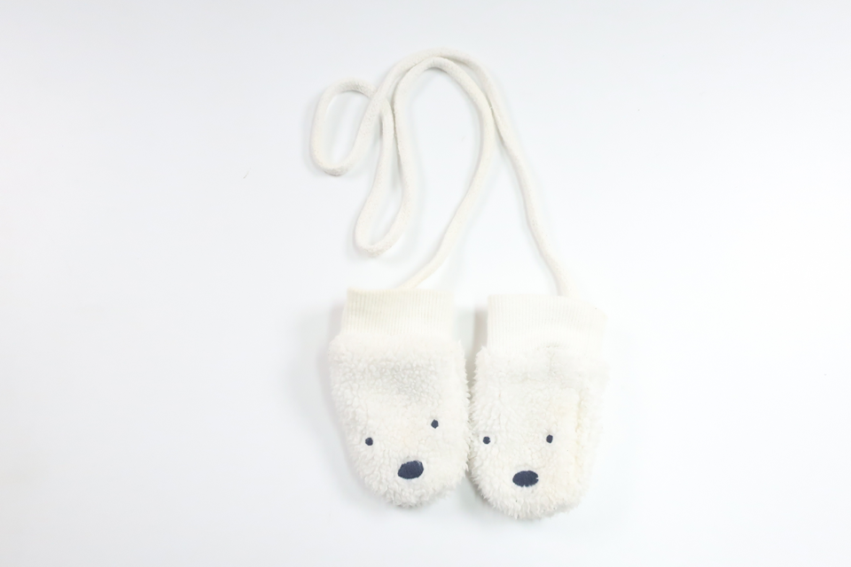 Teddyvanter fra Lindex - Størrelse One size - Hvid