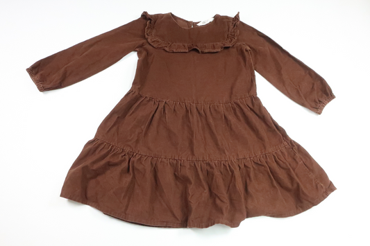 Kjole fra H&M - Størrelse 122 - Brun