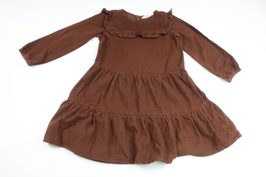 Kjole fra H&M - Størrelse 122 - Brun
