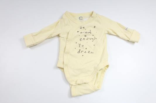 Wrap-body fra Cubus - Størrelse 56 - Gul