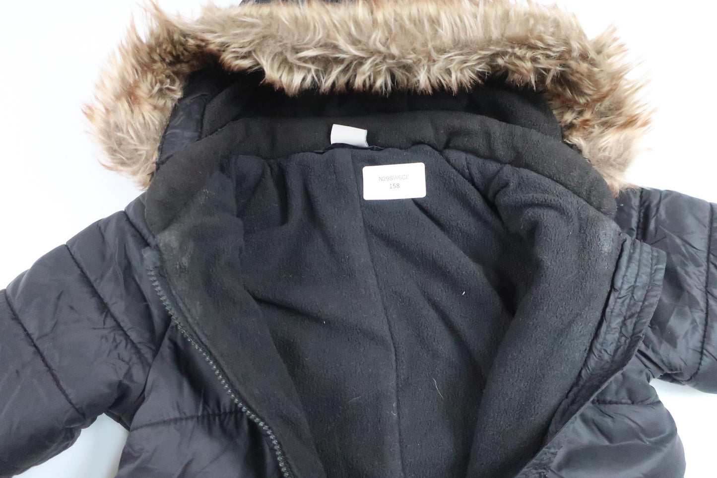 Polstrede overalls fra Lindex - Størrelse 62 - Sort