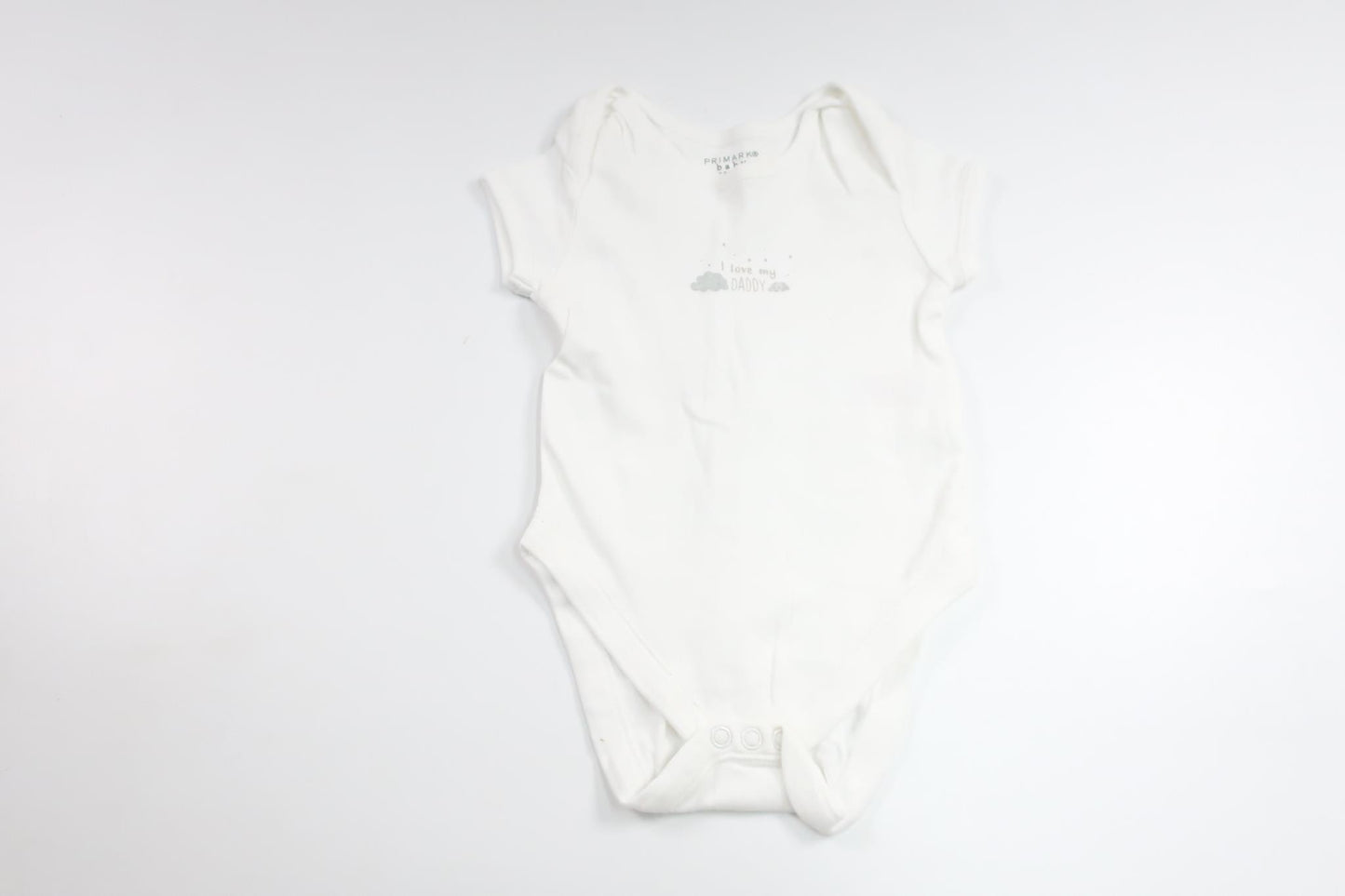 Bodysuit fra Primark - Størrelse 62 - Hvid