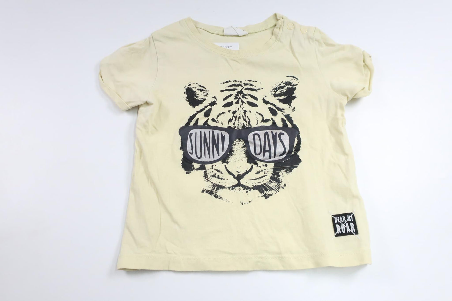 T-shirt fra Kappahl - Størrelse 80 - Gul