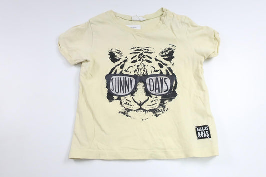 T-shirt fra Kappahl - Størrelse 80 - Gul