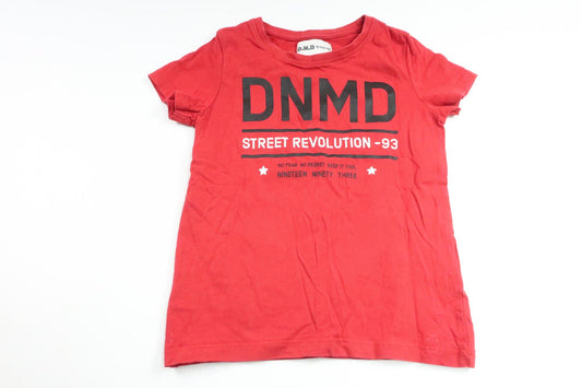 T-shirt fra Denim Day - Størrelse 98/104 - Rød