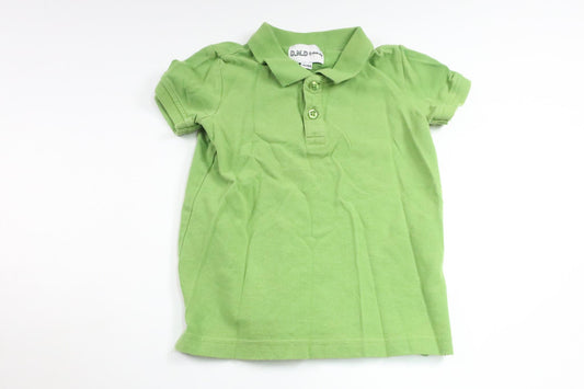 Poloshirt fra Denim Day - Størrelse 98/104 - Grøn