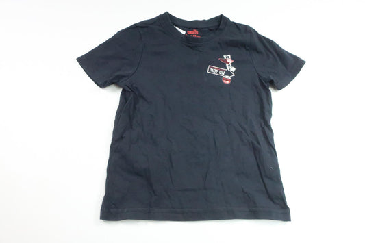 T-shirt fra Lupilu - Størrelse 98/104 - Marineblå