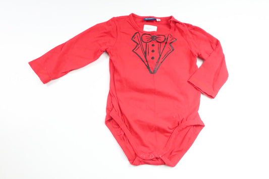 Bodysuit fra Mini - Størrelse 86 - Rød