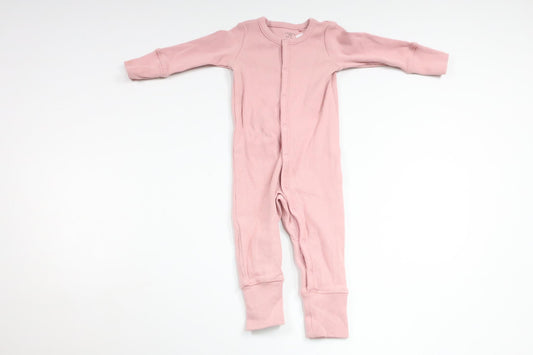 Ribbet jumpsuit fra Lindex - Størrelse 50 - Pink