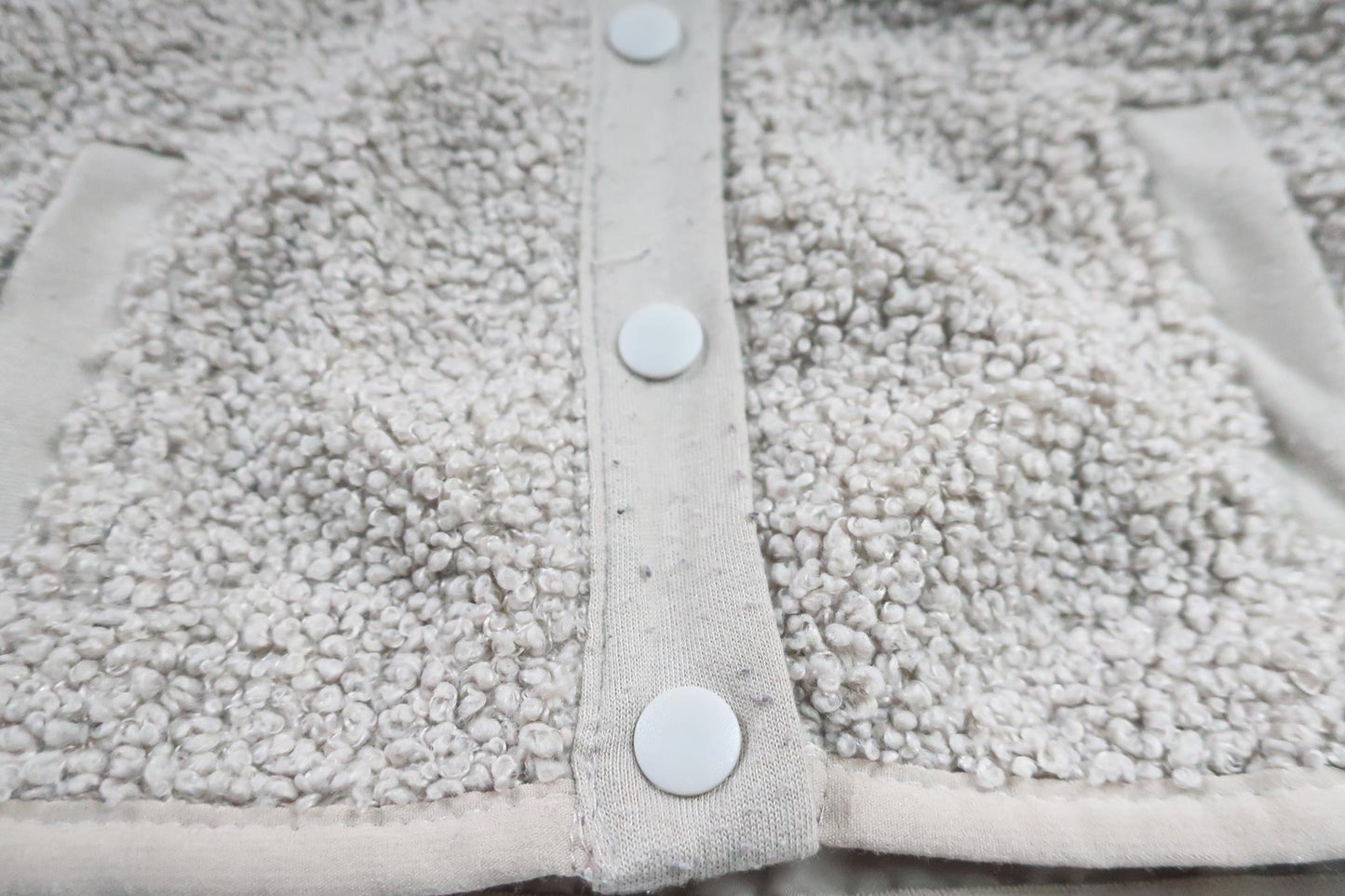 Hættejakke fra Lupilu - Størrelse 74/80 - Beige