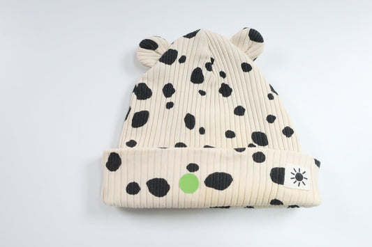 Ribbet hue fra Lindex - Størrelse 36/38 - Off-white