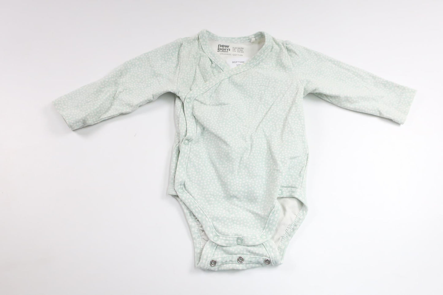 Wrap-body fra Lindex - Størrelse 50/56 - Blå