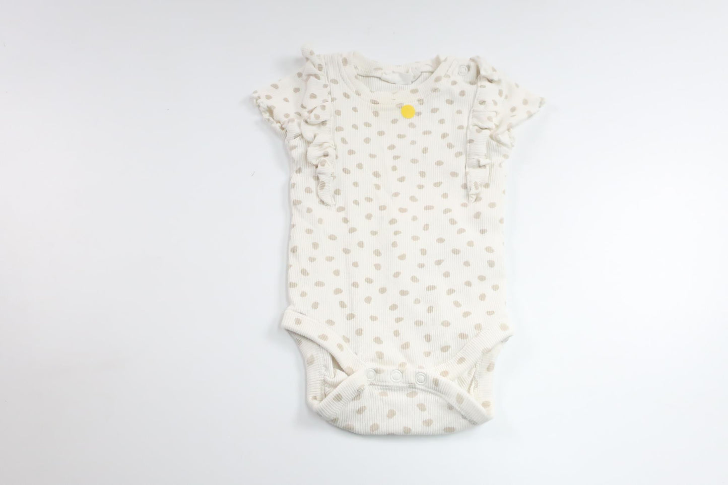 Prikket bodysuit fra Kappahl - Størrelse 56 - Hvid