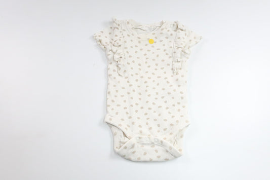 Prikket bodysuit fra Kappahl - Størrelse 56 - Hvid
