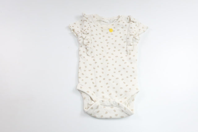 Prikket bodysuit fra Kappahl - Størrelse 56 - Hvid