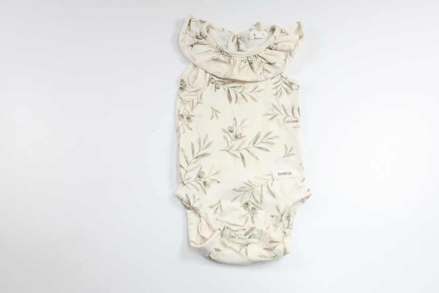 Hørbody fra Newbie - Størrelse 62 - Off-white