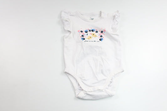 Bodysuit fra ICA I Love Eco - Størrelse 62 - Hvid