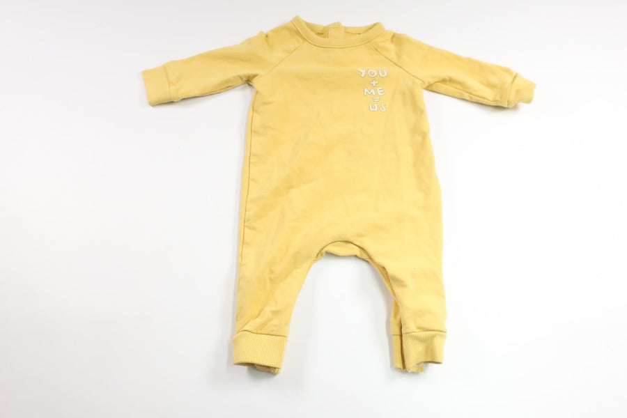 Heldragt fra Cubus - Størrelse 56 - Gul