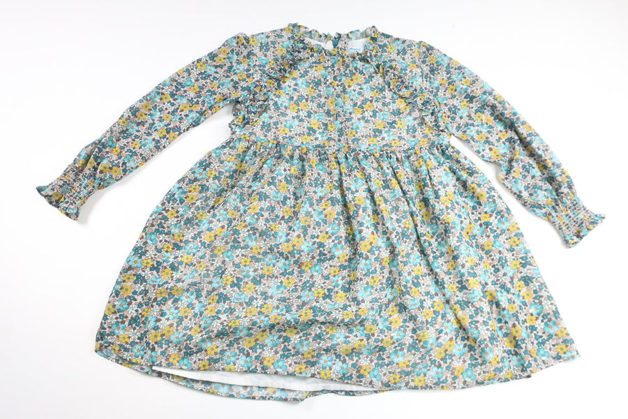 Blomsterkjole fra Mayoral - Størrelse 122 - Blå