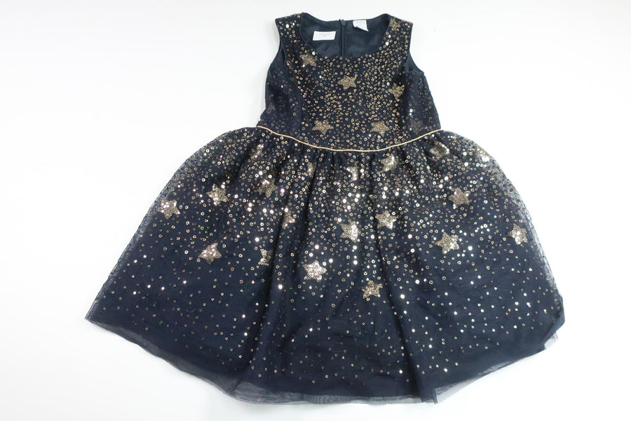 Festkjole fra Lindex - Størrelse 122 - Marineblå