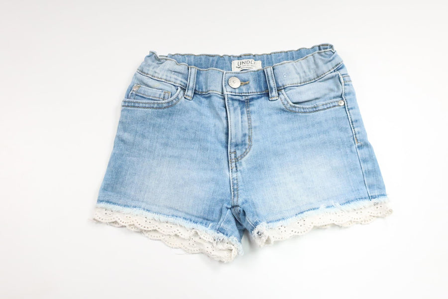 Denimshorts fra Lindex - Størrelse 122 - Denim