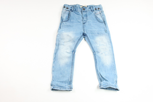 Jeans fra Zara - Størrelse 92/98 - Denim