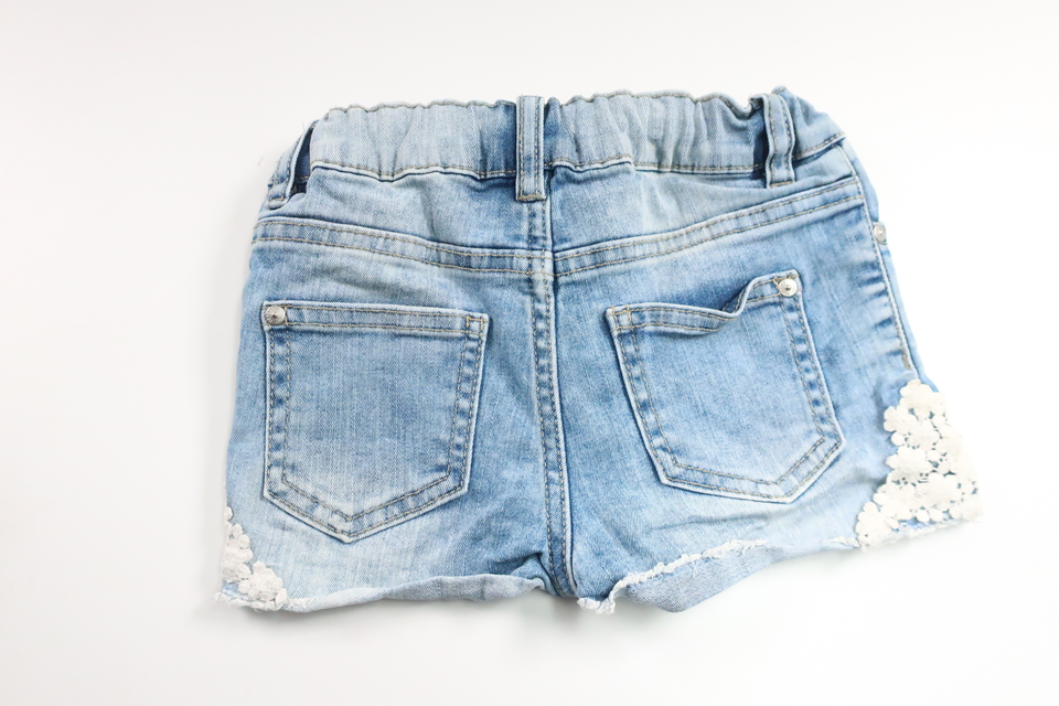 Denimshorts fra Lindex - Størrelse 92 - Denim