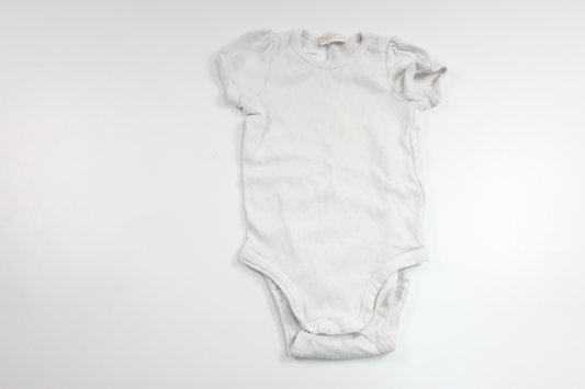 Bodysuit fra Lindex - Størrelse 80 - Hvid