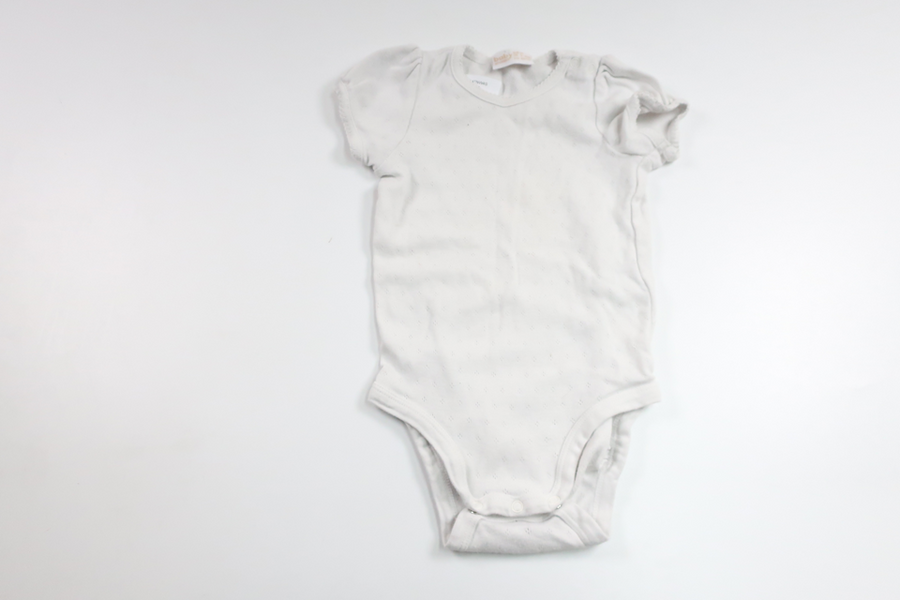 Bodysuit fra Lindex - Størrelse 80 - Hvid