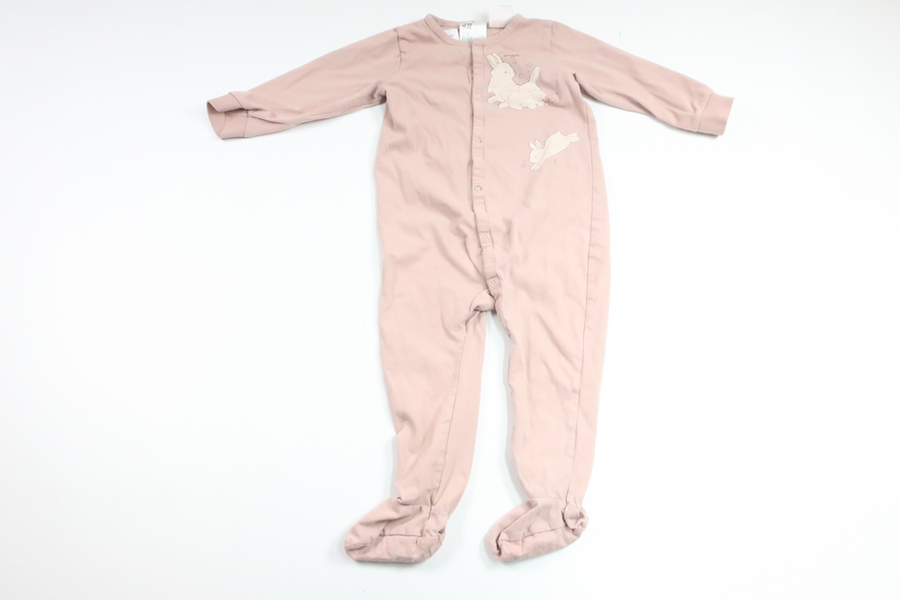 Pyjamas fra H&M - Størrelse 86 - Lyserød