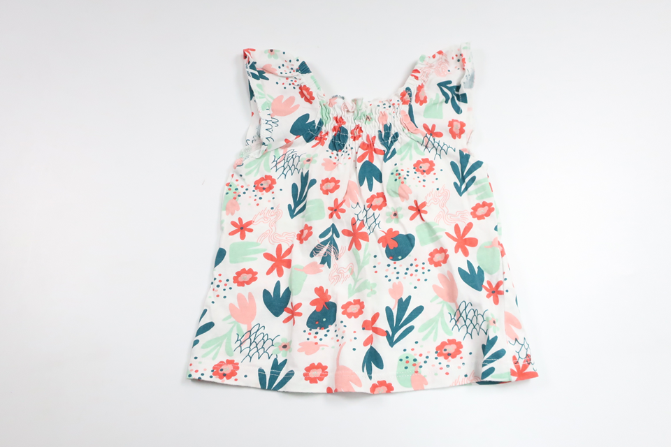 Tunika fra Lupilu - Størrelse 74/80 - Hvid