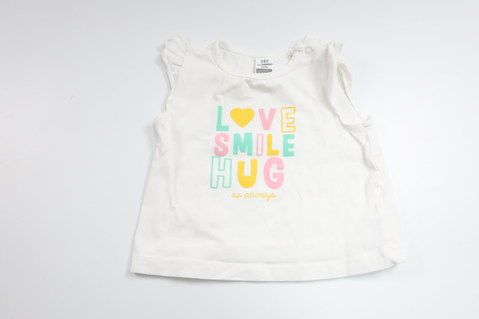 Tanktop fra LC Waikiki - Størrelse 62/68 - Hvid