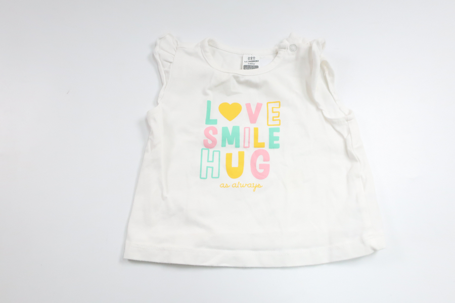 Tanktop fra LC Waikiki - Størrelse 62/68 - Hvid