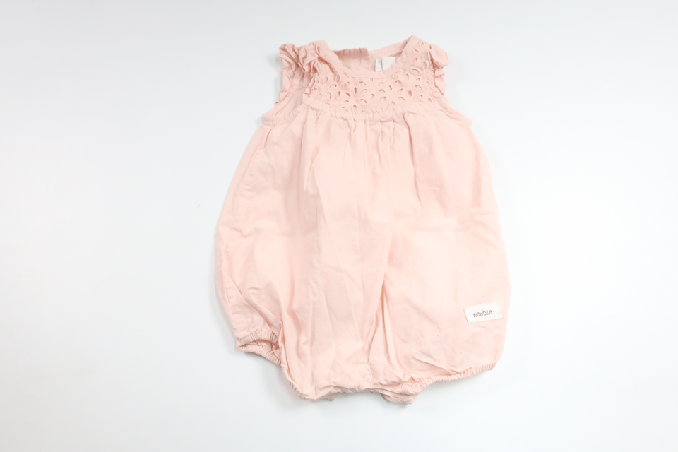 Heldragt fra Newbie - Størrelse 62 - Lyserød