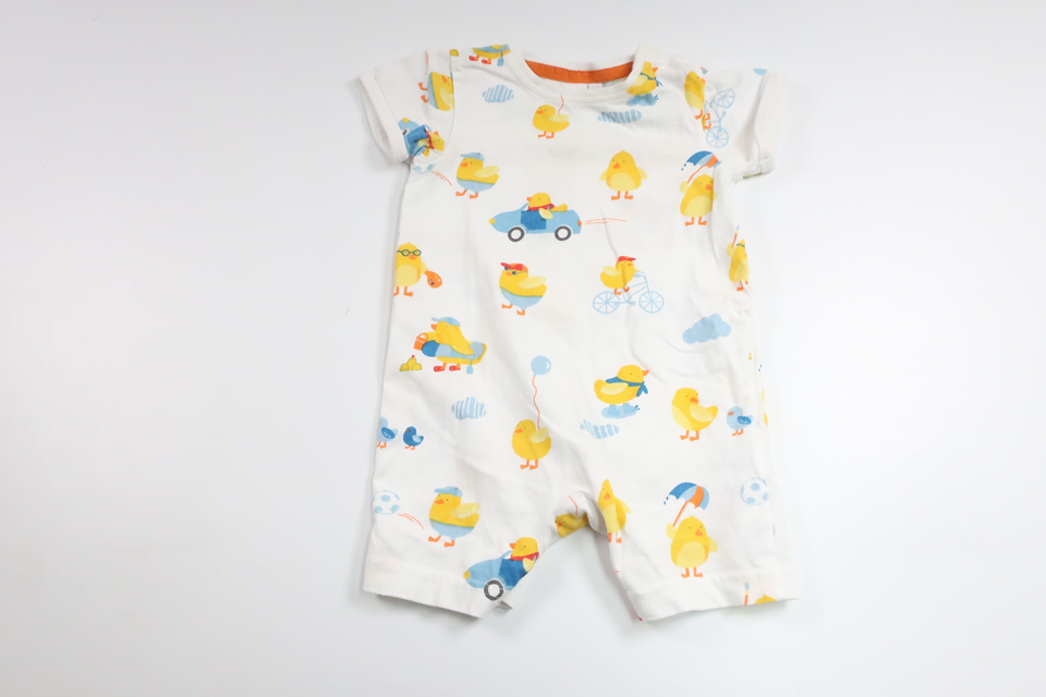 Heldragt fra Bluezoo - Størrelse 74/80 - Hvid