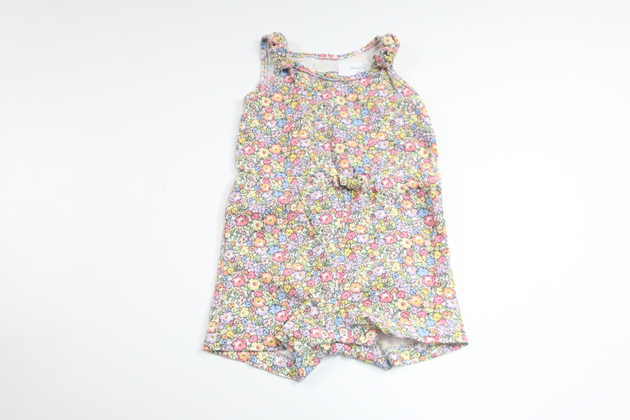 Blomsterjumpsuit fra Primark - Størrelse 68 - Multifarvet