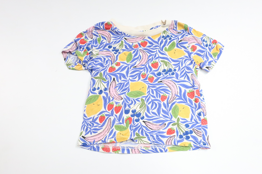 T-shirt fra Mini Gina Tricot - Størrelse 62/68 - Blå