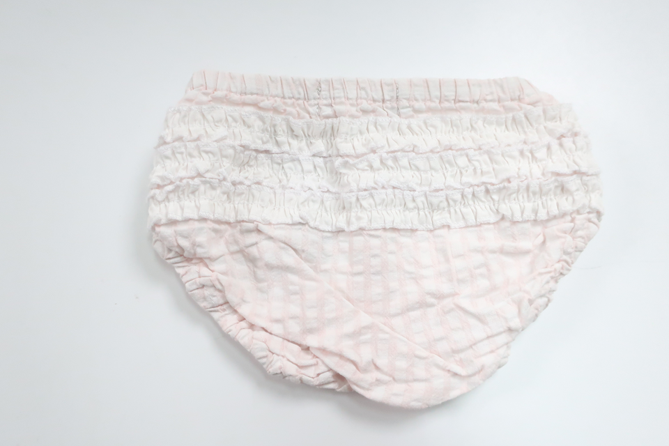 Ternede blebukser fra Name It - Størrelse 62 - Lyserød