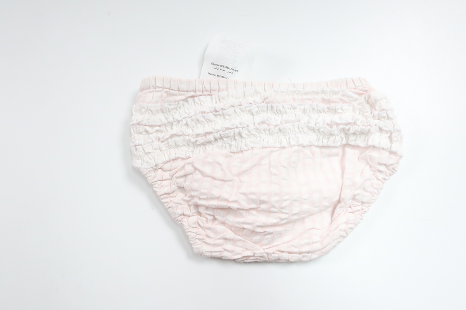 Ternede blebukser fra Name It - Størrelse 62 - Lyserød