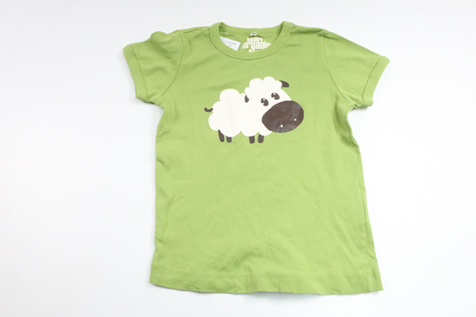 T-shirt fra Lindex - Størrelse 116 - Grøn