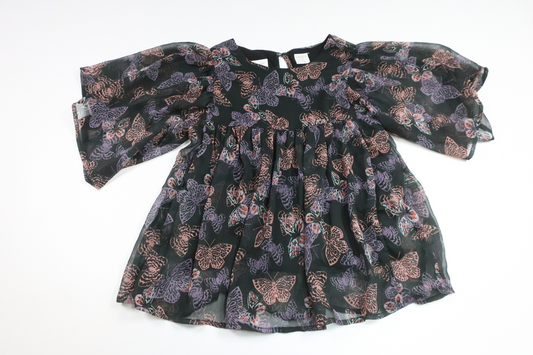 Tunika fra Lindex - Størrelse 122 - Sort