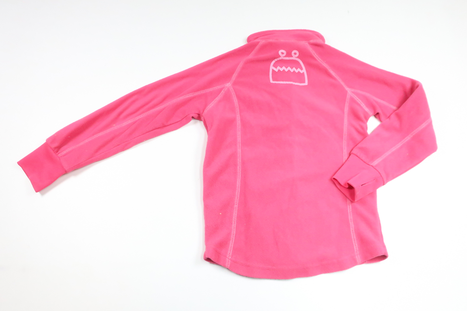 Fleecejakke fra KAXS - Størrelse 122/128 - Lyserød