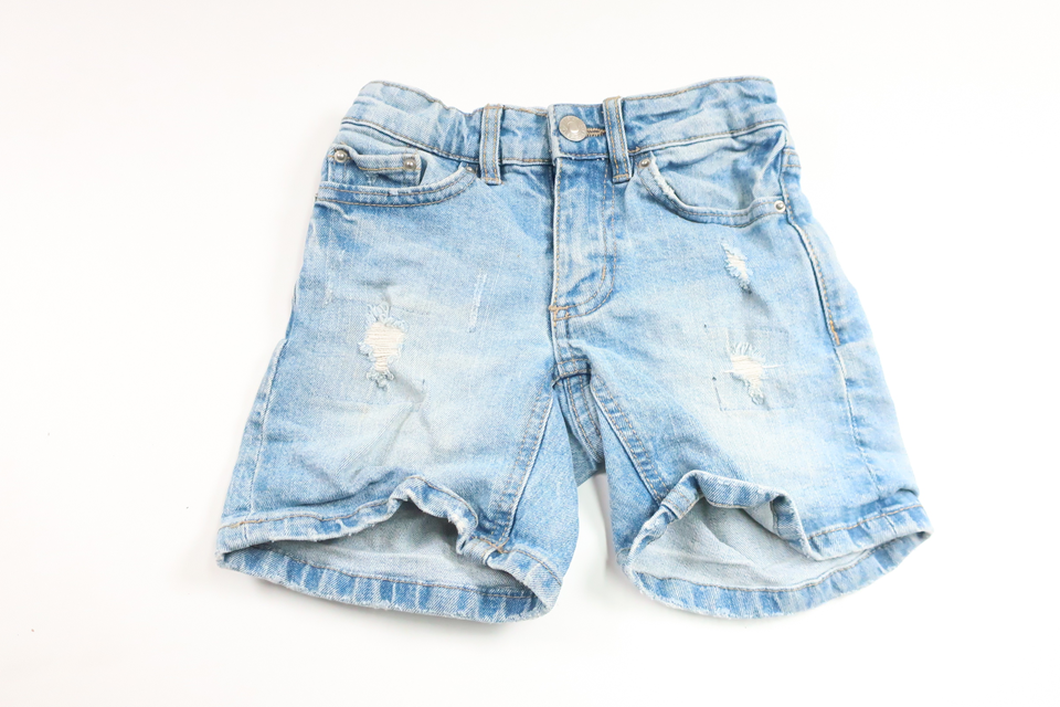 Denimshorts fra Lager 157 - Størrelse 110 - Denim