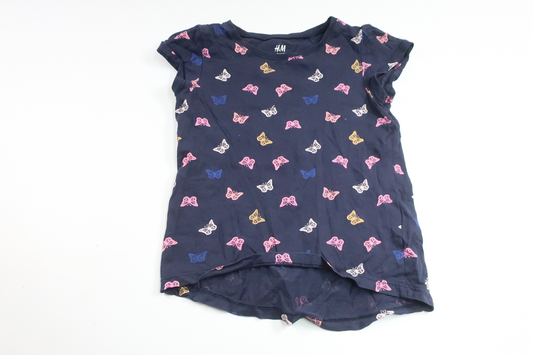 Sweater fra H&M - Størrelse 110/116 - Marineblå