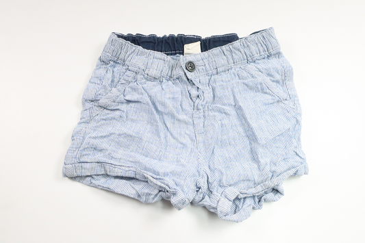 Shorts fra H&M - Størrelse 86 - Blå