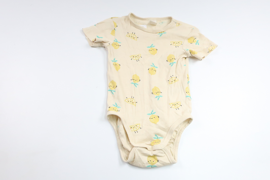 Bodysuit fra H&M - Størrelse 80 - Beige