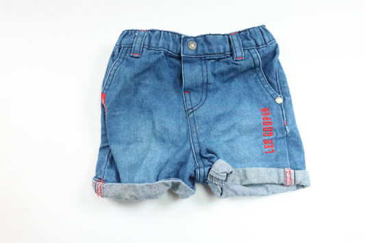 Denimshorts fra Lee Cooper - Størrelse 80 - Denim