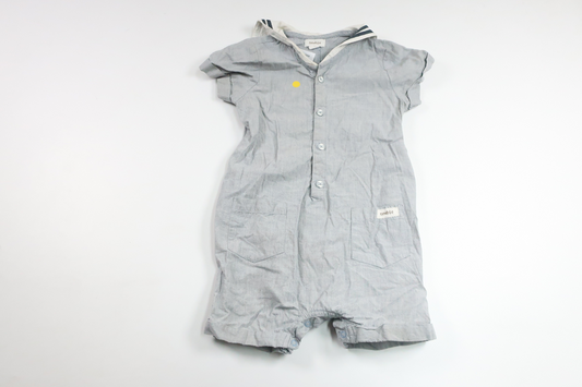 Sømandsheldragt fra Newbie - Størrelse 86 - Blå