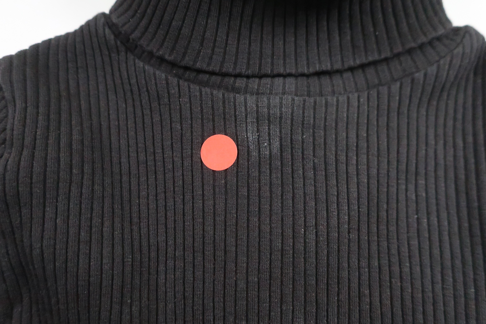 Ribstrikk sweater fra Rikiki - Størrelse 86/92 - Sort