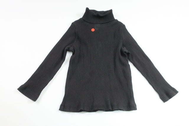 Ribstrikk sweater fra Rikiki - Størrelse 86/92 - Sort